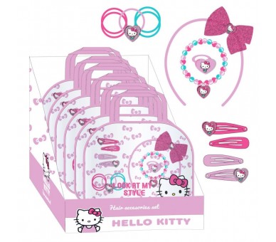 Blister accesorios belleza Hello Kitty