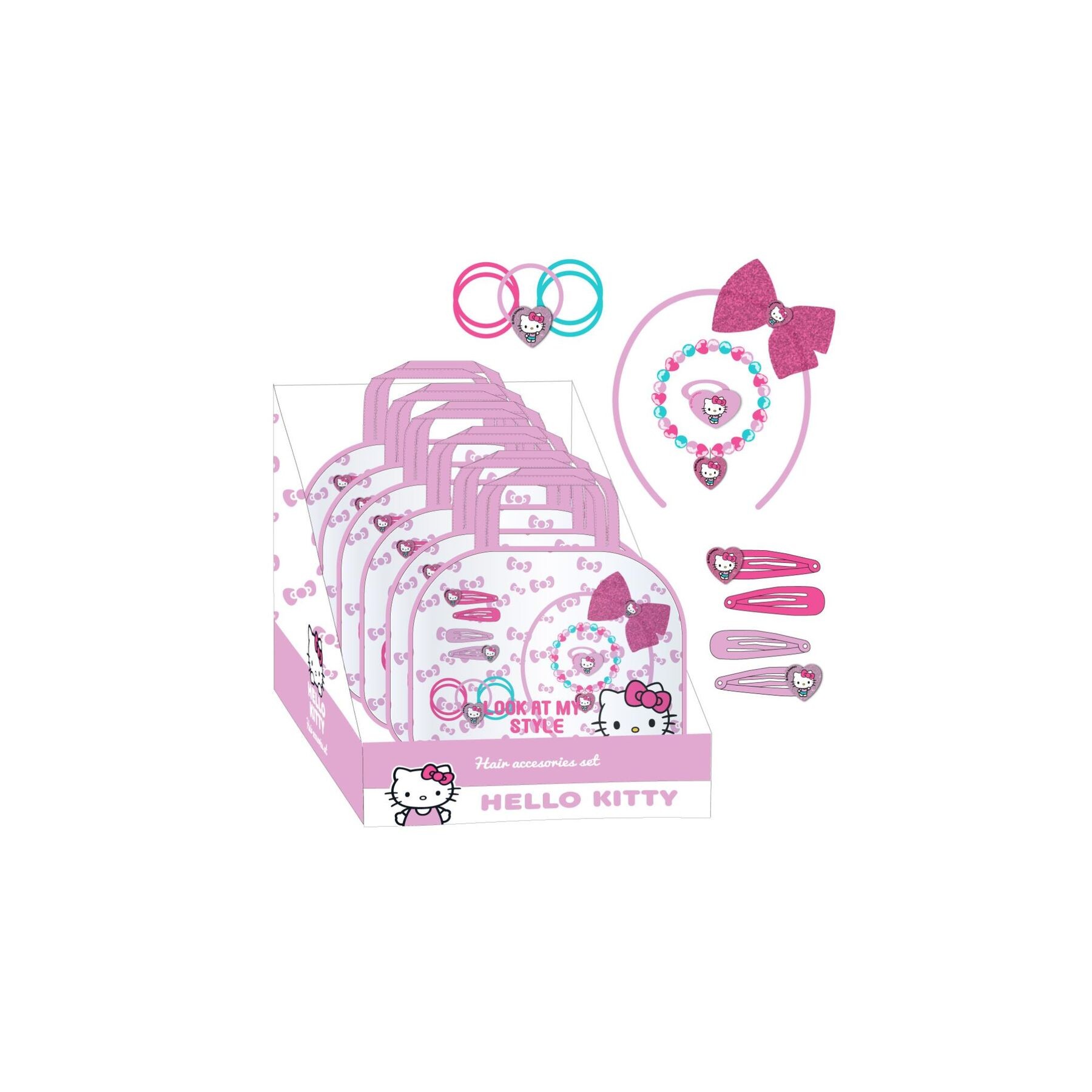 Blister accesorios belleza Hello Kitty