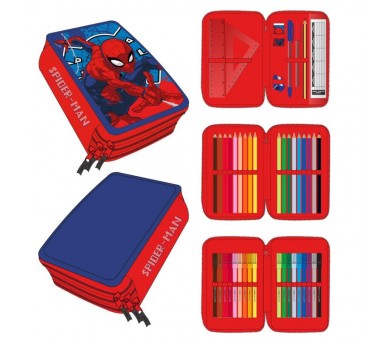 Plumier Spiderman Marvel triple