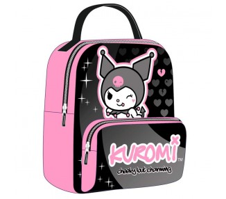 Mochila Kuromi Hello Kitty 23cm