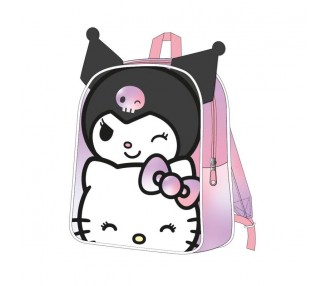 Mochila Kuromi Hello Kitty 27cm