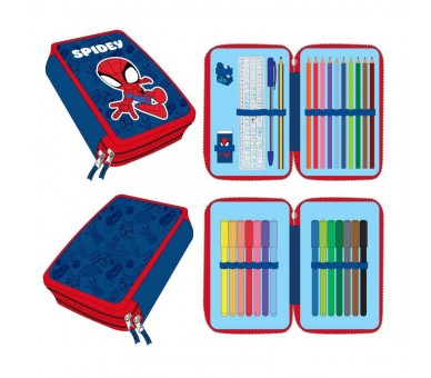 Plumier Spidey Amazing Friends Marvel doble