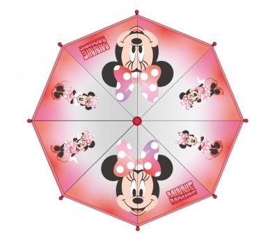 Paraguas manual burbuja Minnie Disney