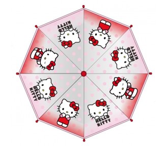 Paraguas manual burbuja Hello Kitty