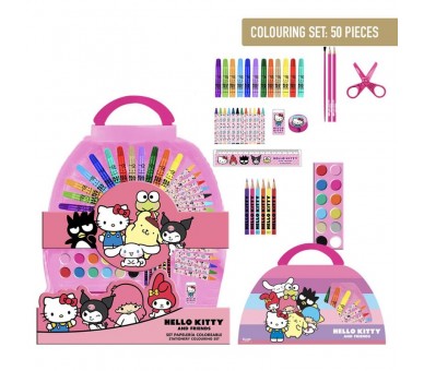 Set papeleria Hello Kitty 50pzs