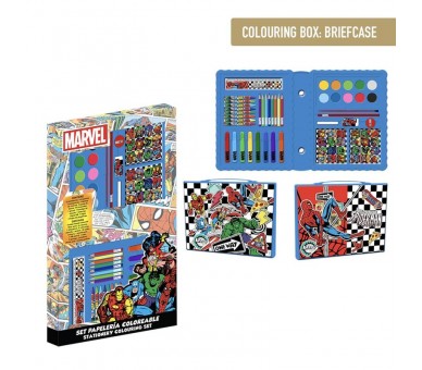Set papeleria Los Vengadores Avengers Marvel