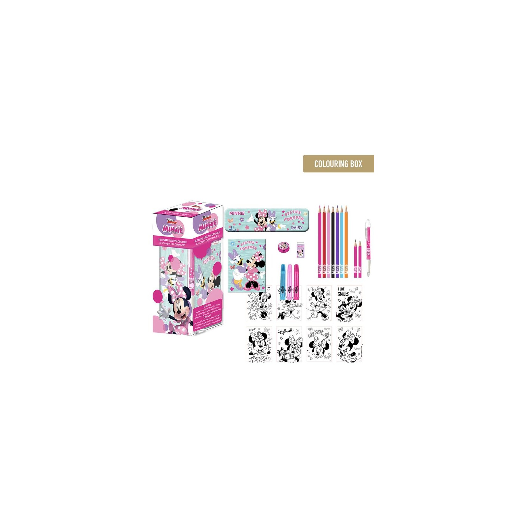 Set papeleria Minnie Disney