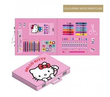 Maletin coloreable Hello Kitty