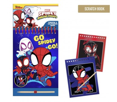 Set papeleria scratch Spidey Amazing Friends Marvel