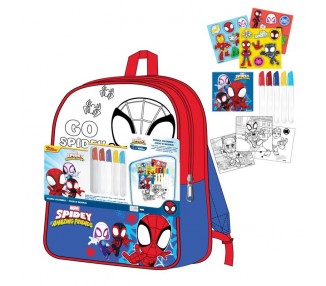 Set mochila Diy Spidey Amazing Friends Marvel