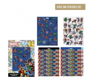 Set pegatinas Marvel