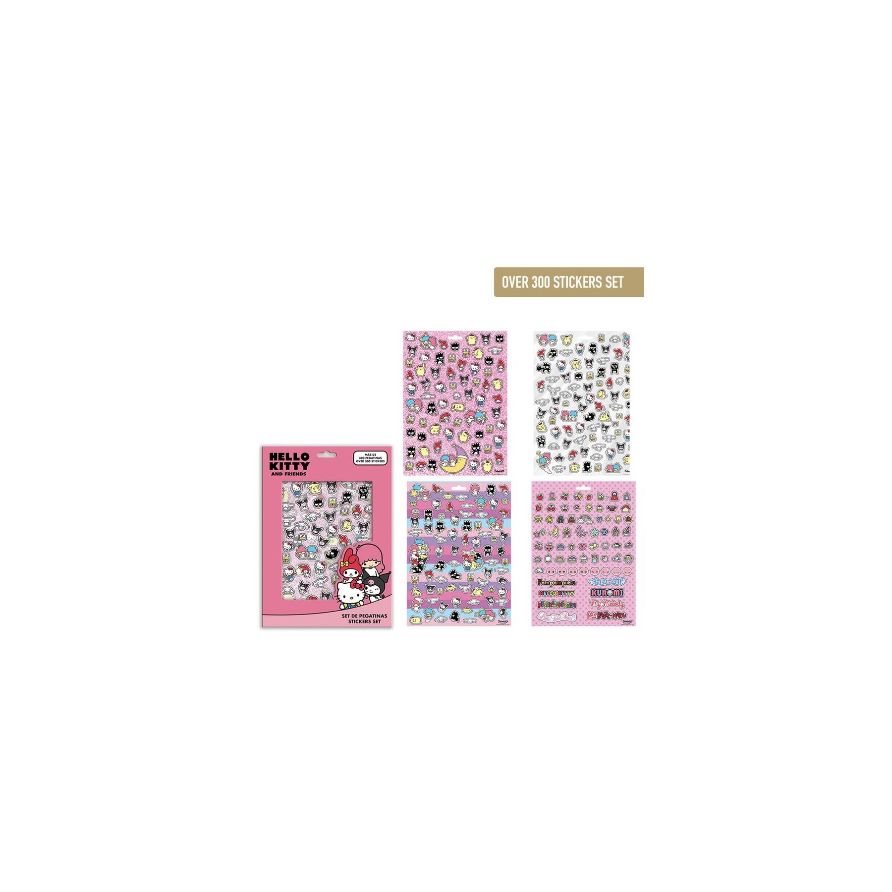 Set pegatinas Hello Kitty