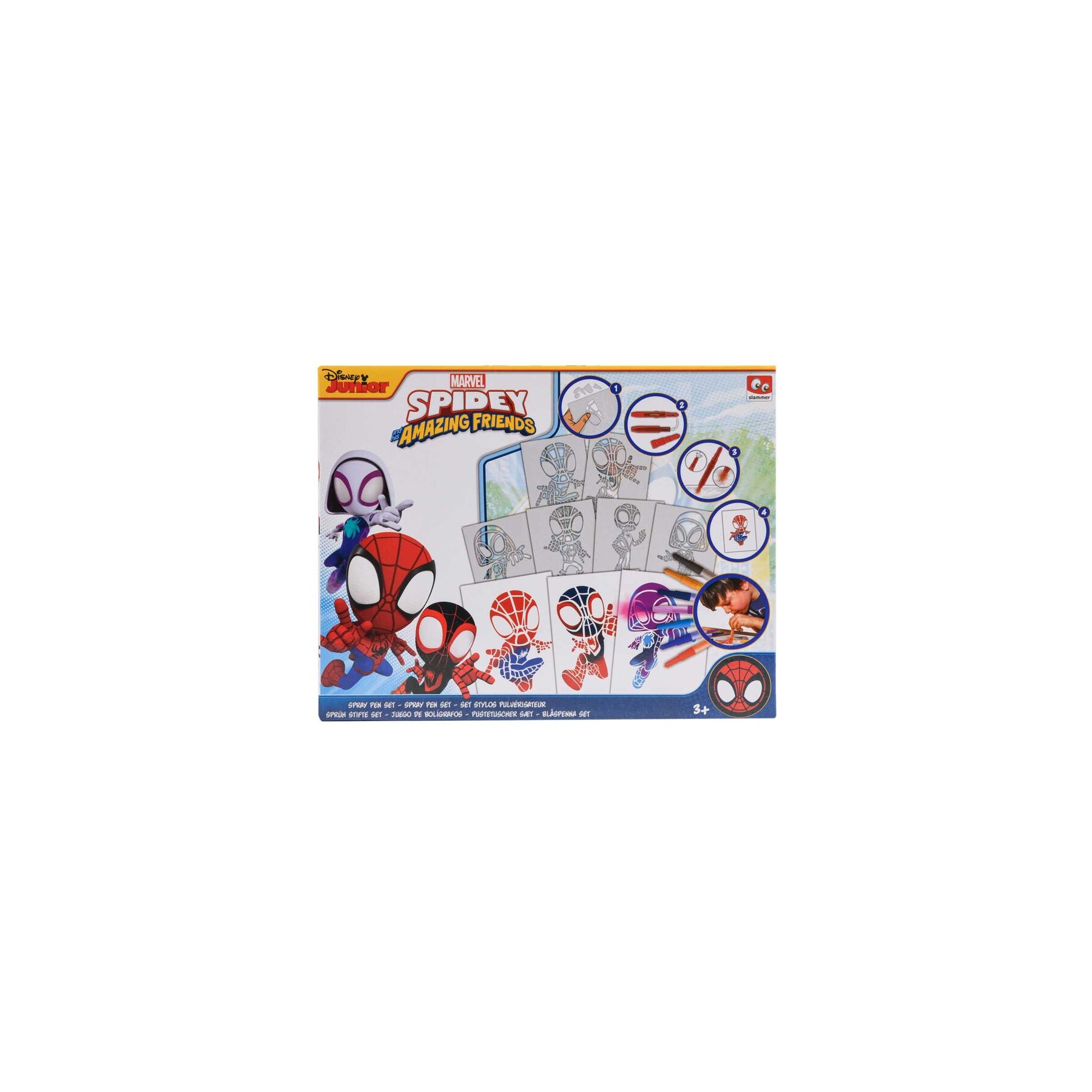 Set aerografo Spiderman Marvel