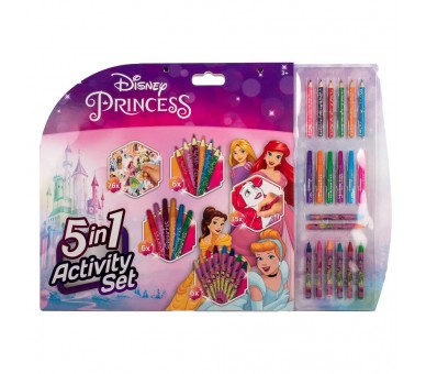 Set actividades 5 en 1 Princesas Disney