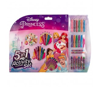 Set actividades 5 en 1 Princesas Disney