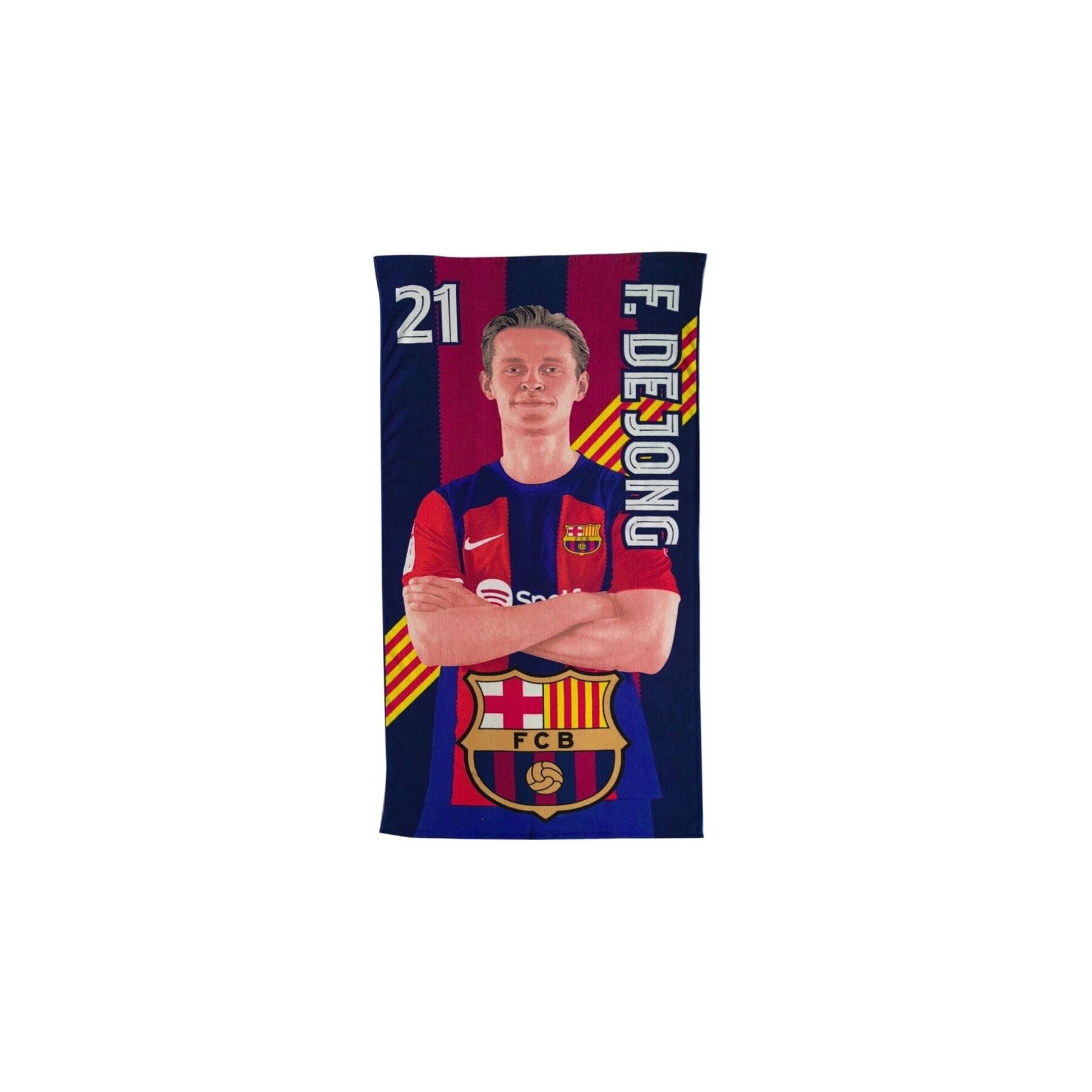 Toalla Dejong FC Barcelona microfibra