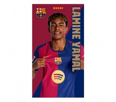 Toalla Lamine Yamal FC Barcelona microfibra