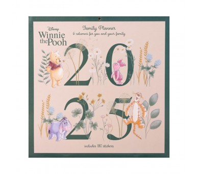 Calendario planificador familiar Winnie the Pooh Disney