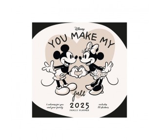 Calendario planificador familiar Mickey and Friends Disney