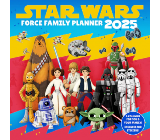 Calendario planificador familiar Star Wars