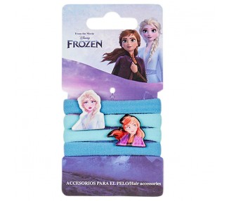 Blister 4 coleteros Frozen Disney