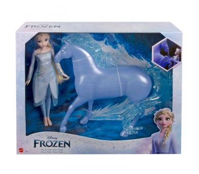 Set muñeca Elsa + Nokk Frozen Disney