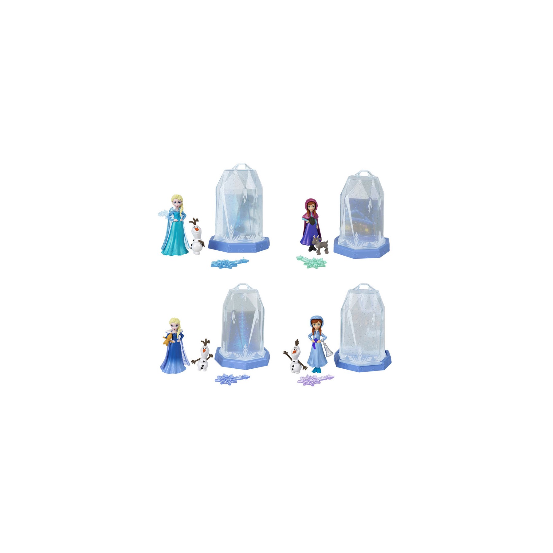 Mini muñeca Squishy Ice Reveal Frozen Disney surtido