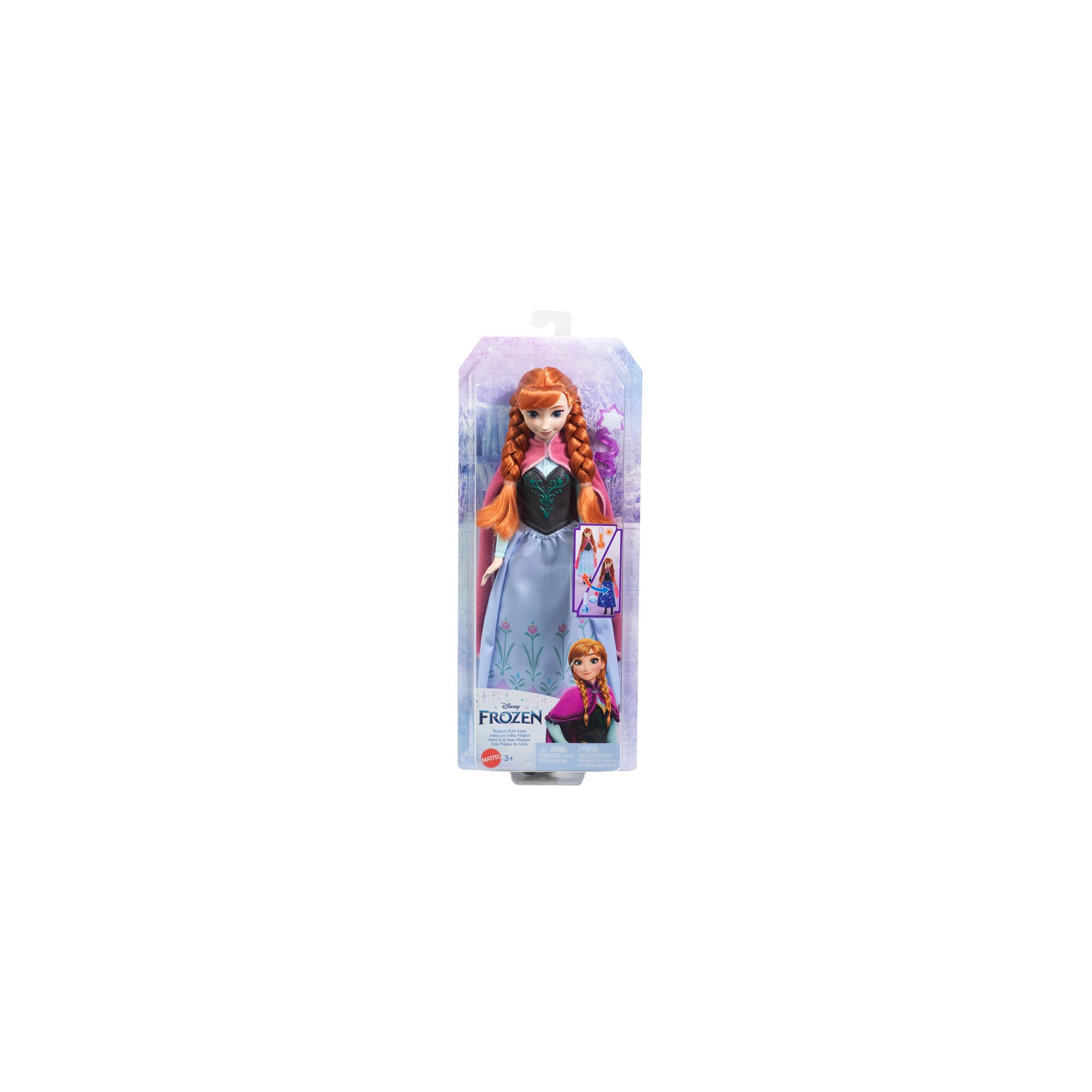 Muñeca Anna Falda Magica Frozen Disney