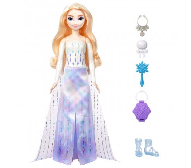 Muñeca Spin and Reveal Elsa Frozen Disney