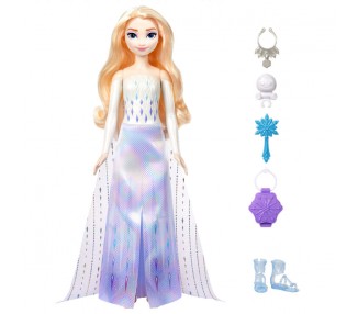 Muñeca Spin and Reveal Elsa Frozen Disney