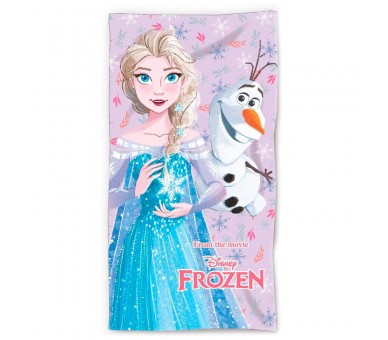 Toalla Elsa & Olaf Frozen Disney algodon