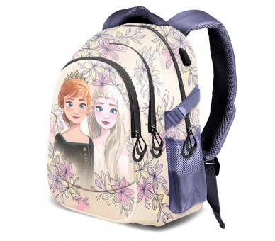 Mochila Emotion Frozen 2 Disney 44cm adaptable