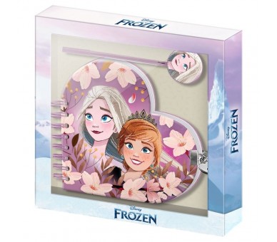 Set diario + boligrafo Frozen 2 Disney