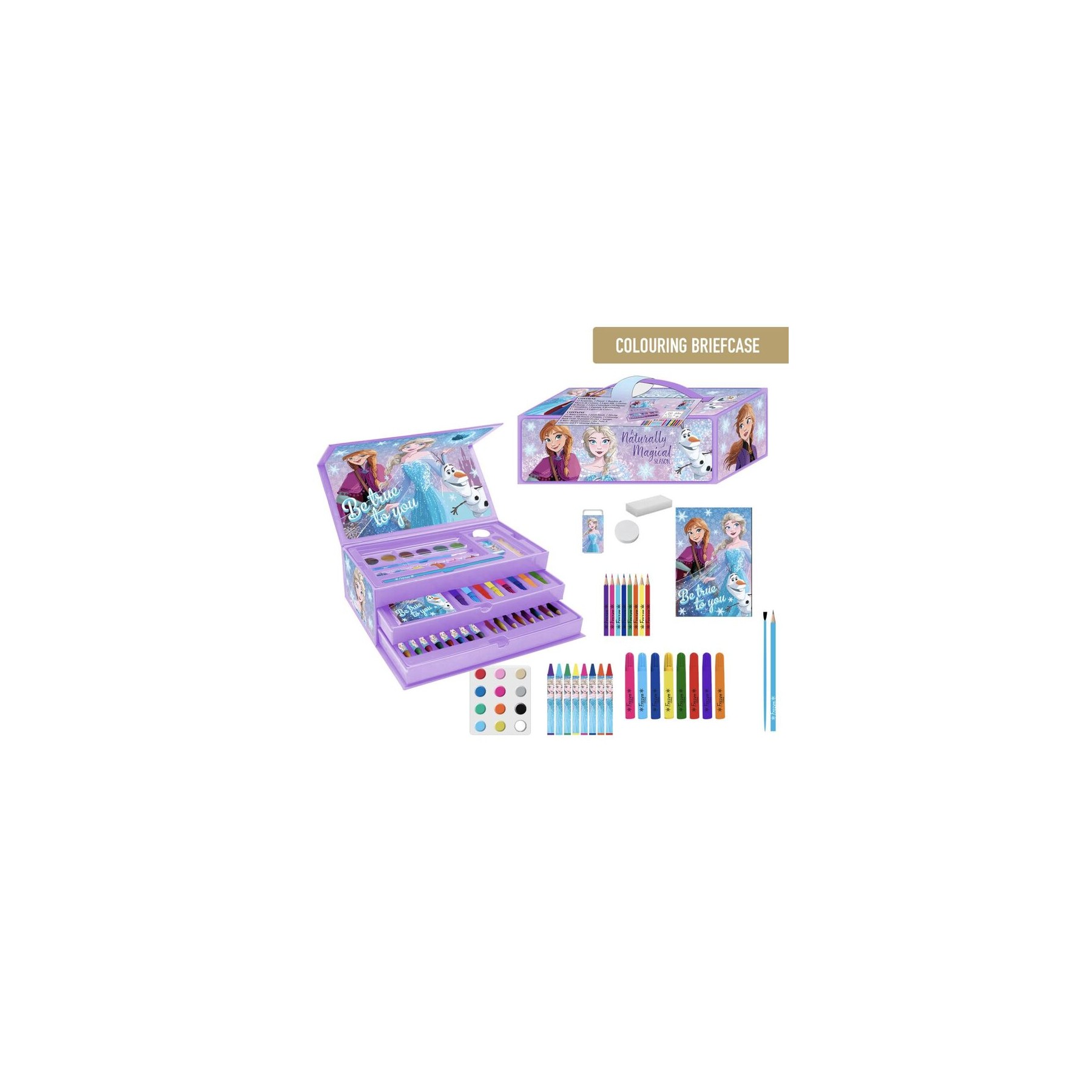 Maletin coloreable Frozen Disney