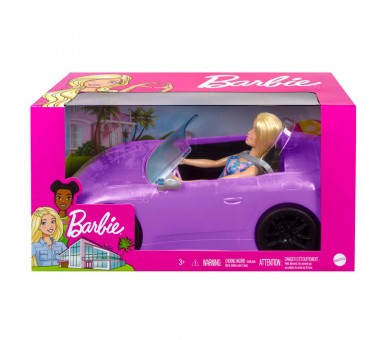 Muñeca + Coche Descapotable Barbie