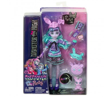Muñeca Twyla Fiesta Pijama Monster High 25cm