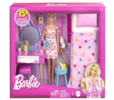 Muñeca + Dormitorio Barbie