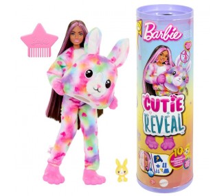 Muñeca Cutie Reveal Conejito Sueños de colores Barbie