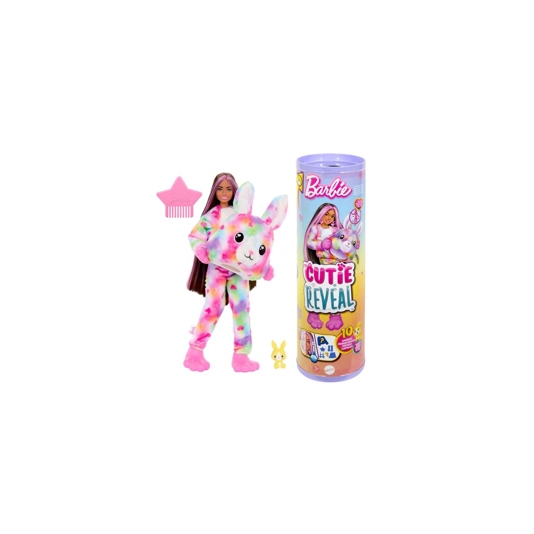 Muñeca Cutie Reveal Conejito Sueños de colores Barbie