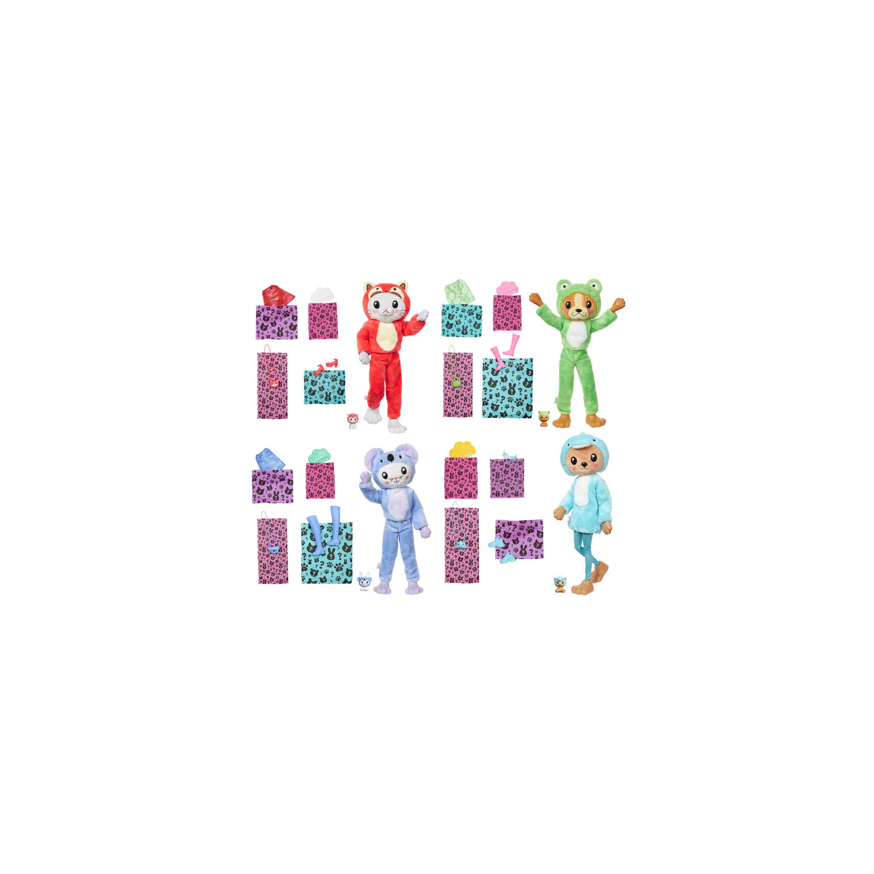 Muñeca Chelsea Cutie Reveal Serie Disfraces Barbie surtido