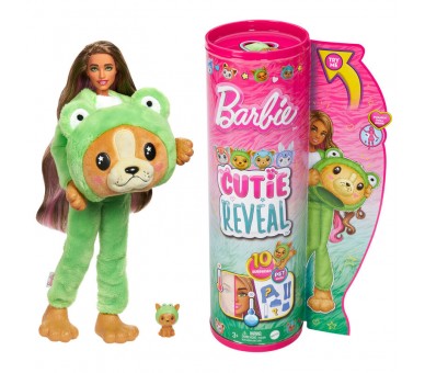 Muñeca Chelsea Cutie Reveal Serie Disfraces Perro Rana Barbie