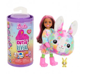 Muñeca Cutie Reveal Chelsea Sueños de Colores Barbie