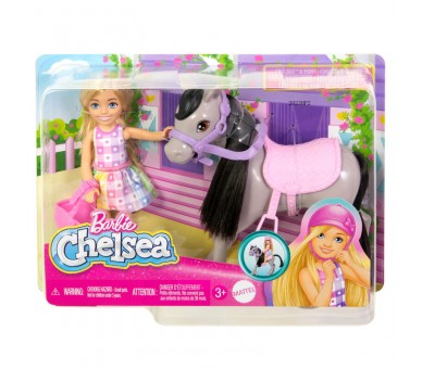 Muñeca Chelsea y su Poni Barbie
