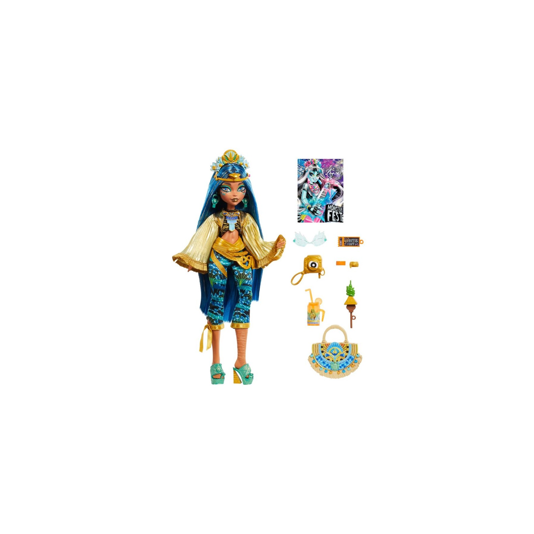 Muñeca Cleo de Nile Fiesta Monstruosa Monster High