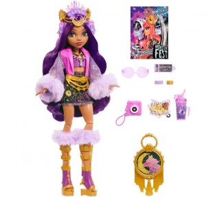 Muñeca Clawdeen Wolf Fiesta Monstruosa Monster High