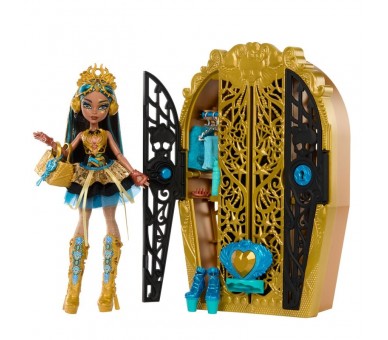 Muñeca Cleo de Nile + armario Monster High Skulltime Secrets