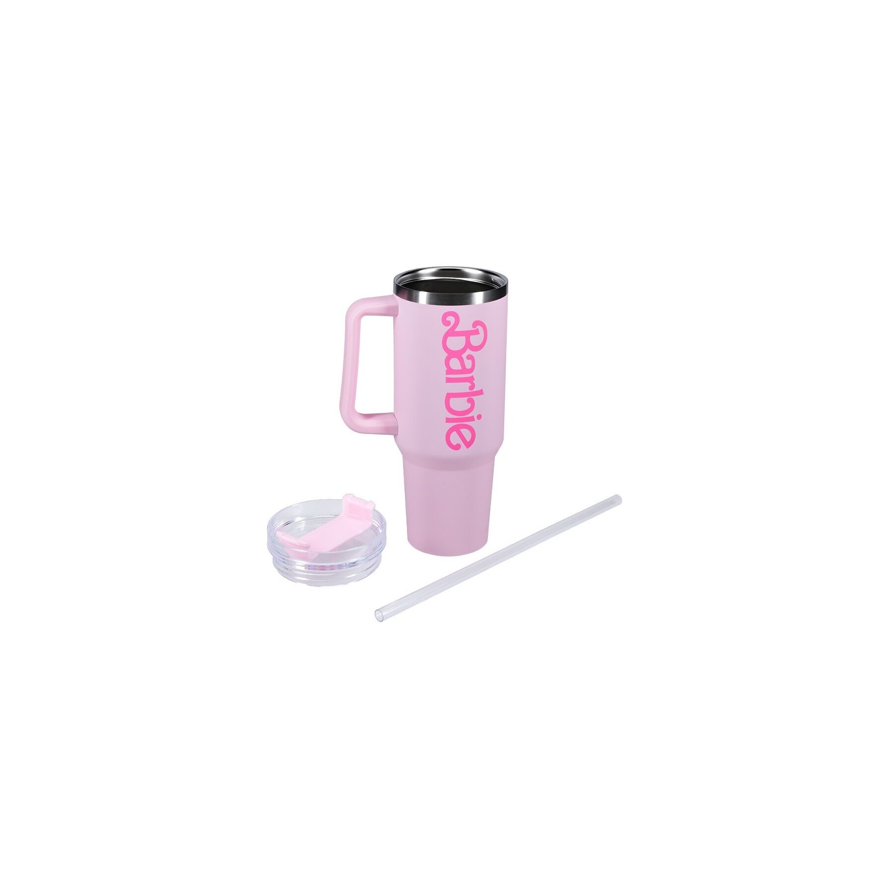 Vaso pajita Barbie termo 1200ml