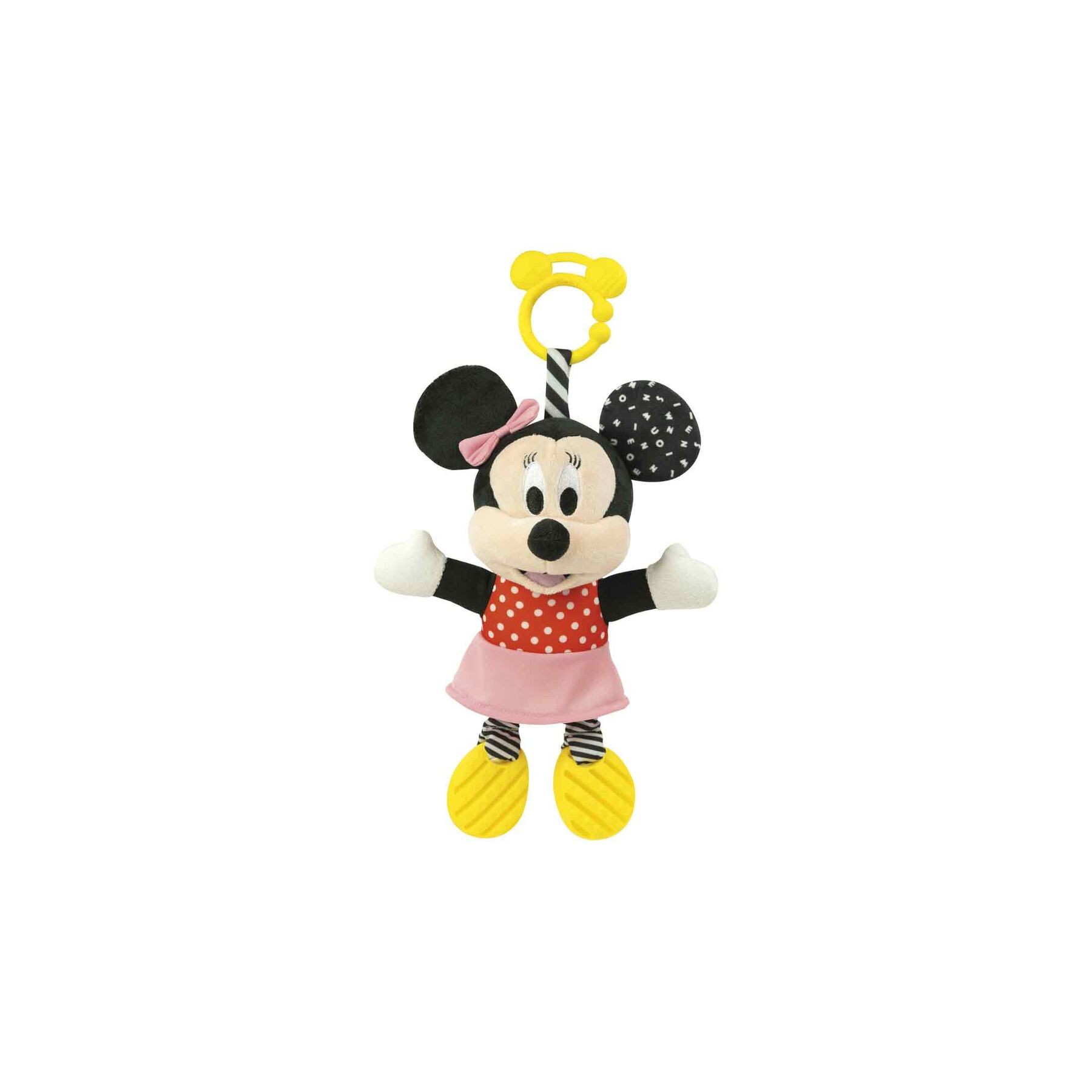Peluche texturas Baby Minnie Disney