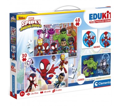 Edukit 4 en 1 Spidey Amazing Friends Marvel