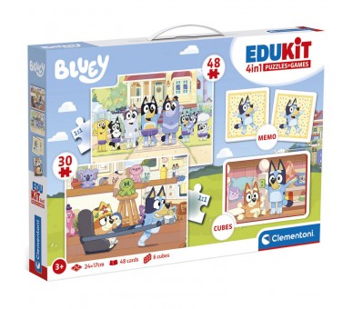 Edukit 4 en 1 Bluey
